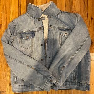 Sherpa Jean jacket